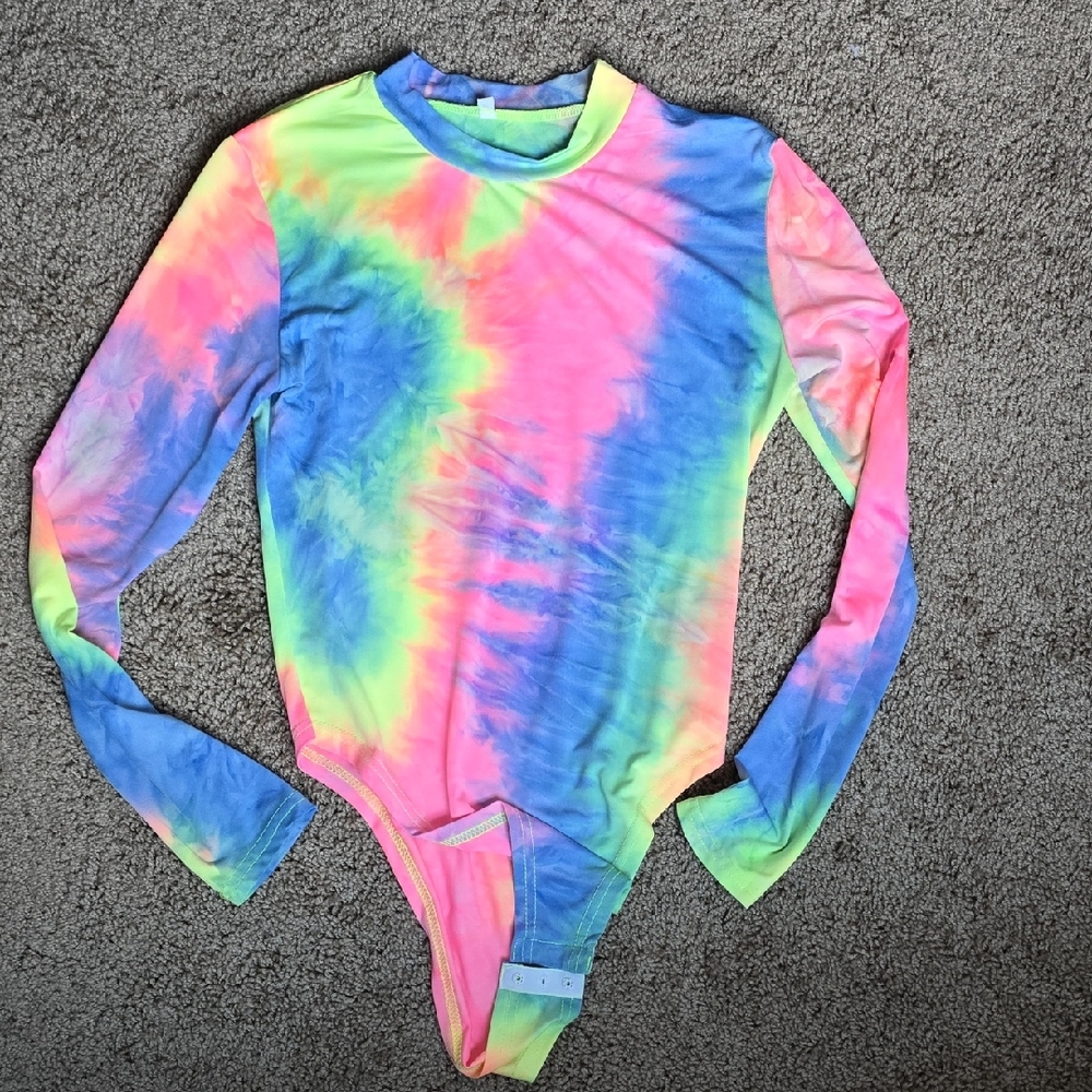 Colorful  Women Bodysuit, One Piece